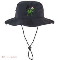 Dinosaur Christmas Fa Ra Rawr Tree Rex Xmas Dino Gift Bucket Hat thumb 0