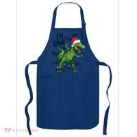 Dinosaur Christmas Fa Ra Rawr Tree Rex Xmas Dino Gift Apron thumb 0