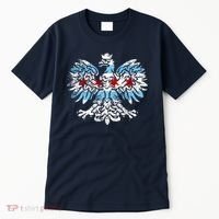 Distressed Chicago Flag Polish Poland Eagle Tall T-Shirt thumb 0