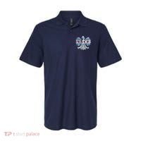 Distressed Chicago Flag Polish Poland Eagle Polo thumb 0