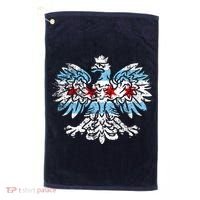 Distressed Chicago Flag Polish Poland Eagle Golf Towel thumb 0