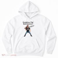 D.O.G.E. Chainsaw For Bureaucracy Meme Political Humor Hoodie thumb 0