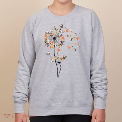 Dandelion Chicken Flower Shirts Floral Chicken Tree Lover Women's Sweatshirt