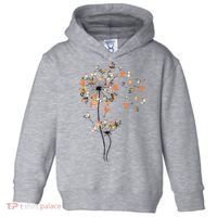 Dandelion Chicken Flower Shirts Floral Chicken Tree Lover Toddler Hoodie thumb 0