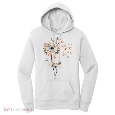 Dandelion Chicken Flower Shirts Floral Chicken Tree Lover Women's Hoodie