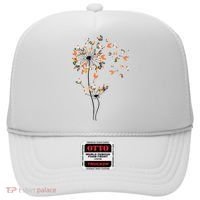 Dandelion Chicken Flower Shirts Floral Chicken Tree Lover Hat thumb 0