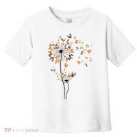 Dandelion Chicken Flower Shirts Floral Chicken Tree Lover Toddler T-Shirt thumb 0