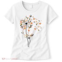 Dandelion Chicken Flower Shirts Floral Chicken Tree Lover Women's T-Shirt thumb 0