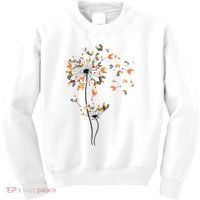 Dandelion Chicken Flower Shirts Floral Chicken Tree Lover Kids Sweatshirt thumb 0