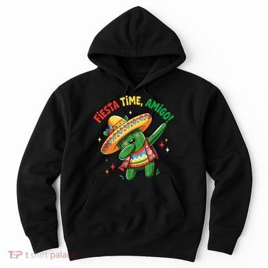 Dabbing Cactus Funny Cinco De Mayo Mexican  Hoodie