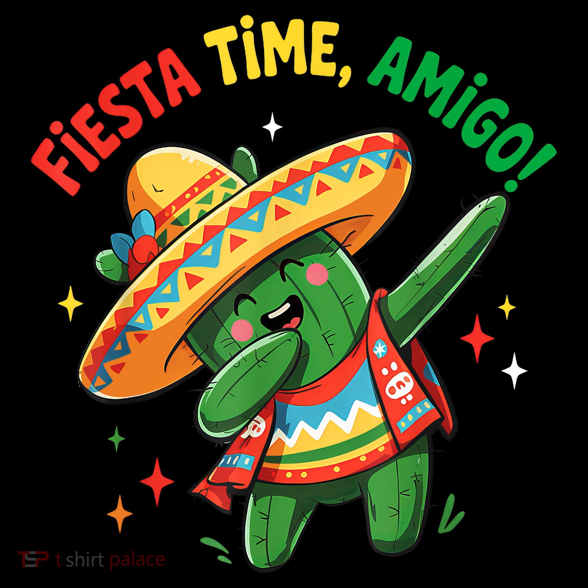 Dabbing Cactus Funny Cinco De Mayo Mexican  Long Sleeve Shirt