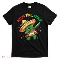 Dabbing Cactus Funny Cinco De Mayo Mexican  T-Shirt thumb 0
