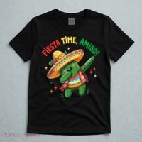 Dabbing Cactus Funny Cinco De Mayo Mexican  T-Shirt thumb 5