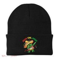 Dabbing Cactus Funny Cinco De Mayo Mexican  Beanie thumb 0