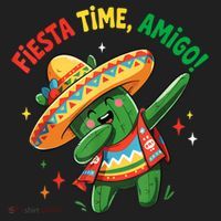 Dabbing Cactus Funny Cinco De Mayo Mexican  Beanie thumb 2