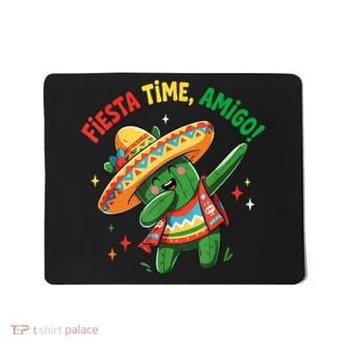 Dabbing Cactus Funny Cinco De Mayo Mexican  Mousepad