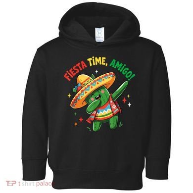 Dabbing Cactus Funny Cinco De Mayo Mexican  Toddler Hoodie