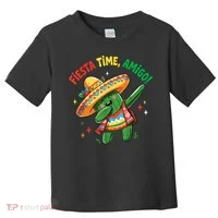 Dabbing Cactus Funny Cinco De Mayo Mexican  Toddler T-Shirt thumb 0