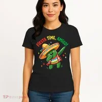 Dabbing Cactus Funny Cinco De Mayo Mexican  Women's T-Shirt thumb 4
