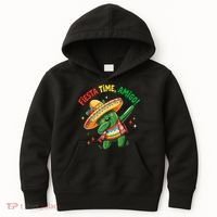 Dabbing Cactus Funny Cinco De Mayo Mexican  Kids Hoodie thumb 0