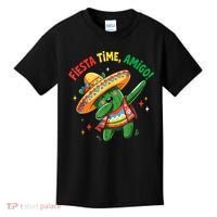 Dabbing Cactus Funny Cinco De Mayo Mexican  Kids T-Shirt thumb 0