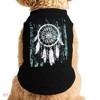 Dream Catcher Feathers Tribal Native American Boho Tapestry Gift Doggie Tank thumb 0