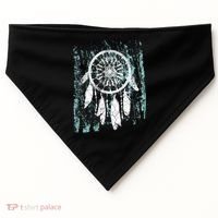 Dream Catcher Feathers Tribal Native American Boho Tapestry Gift USA-Made Doggie Bandana thumb 0