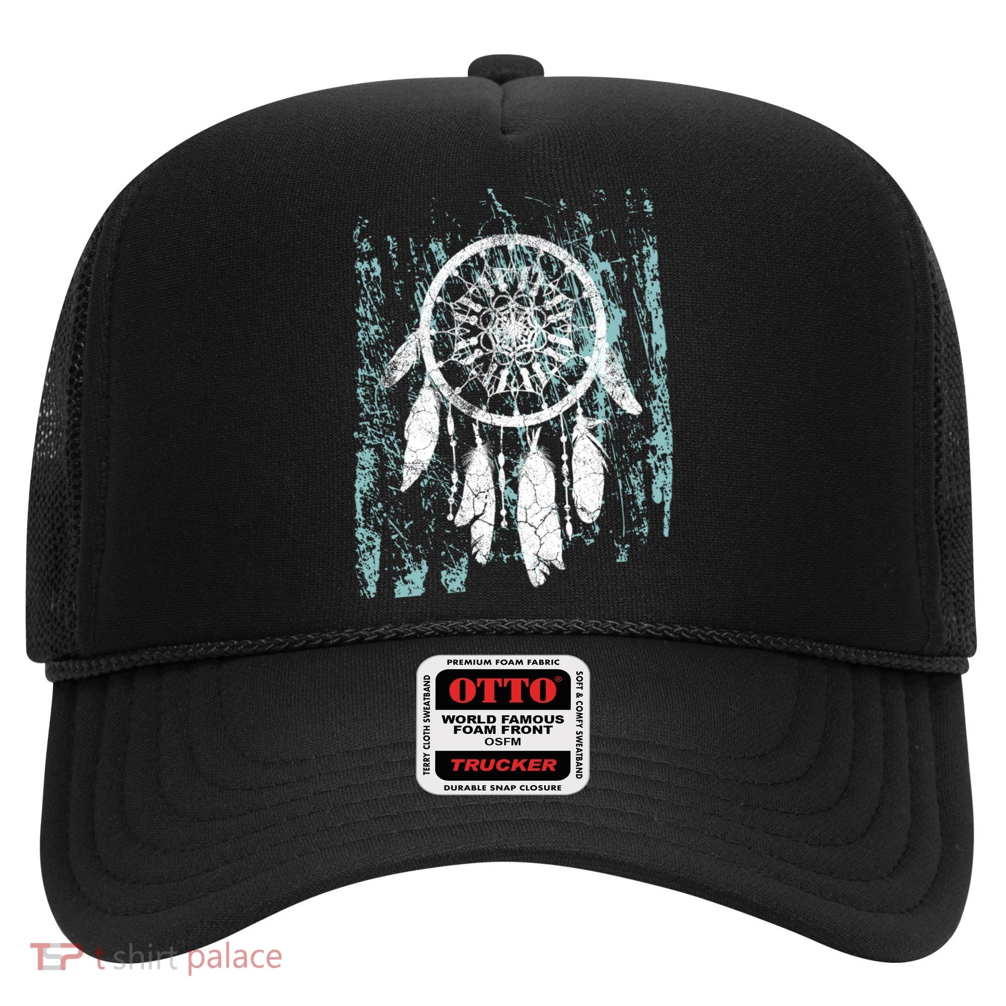 Dream Catcher Feathers Tribal Native American Boho Tapestry Gift Hat