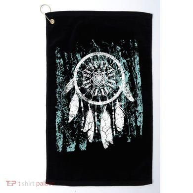 Dream Catcher Feathers Tribal Native American Boho Tapestry Gift Golf Towel