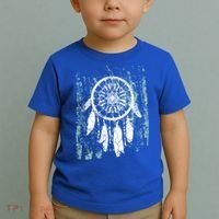 Dream Catcher Feathers Tribal Native American Boho Tapestry Gift Toddler T-Shirt thumb 2