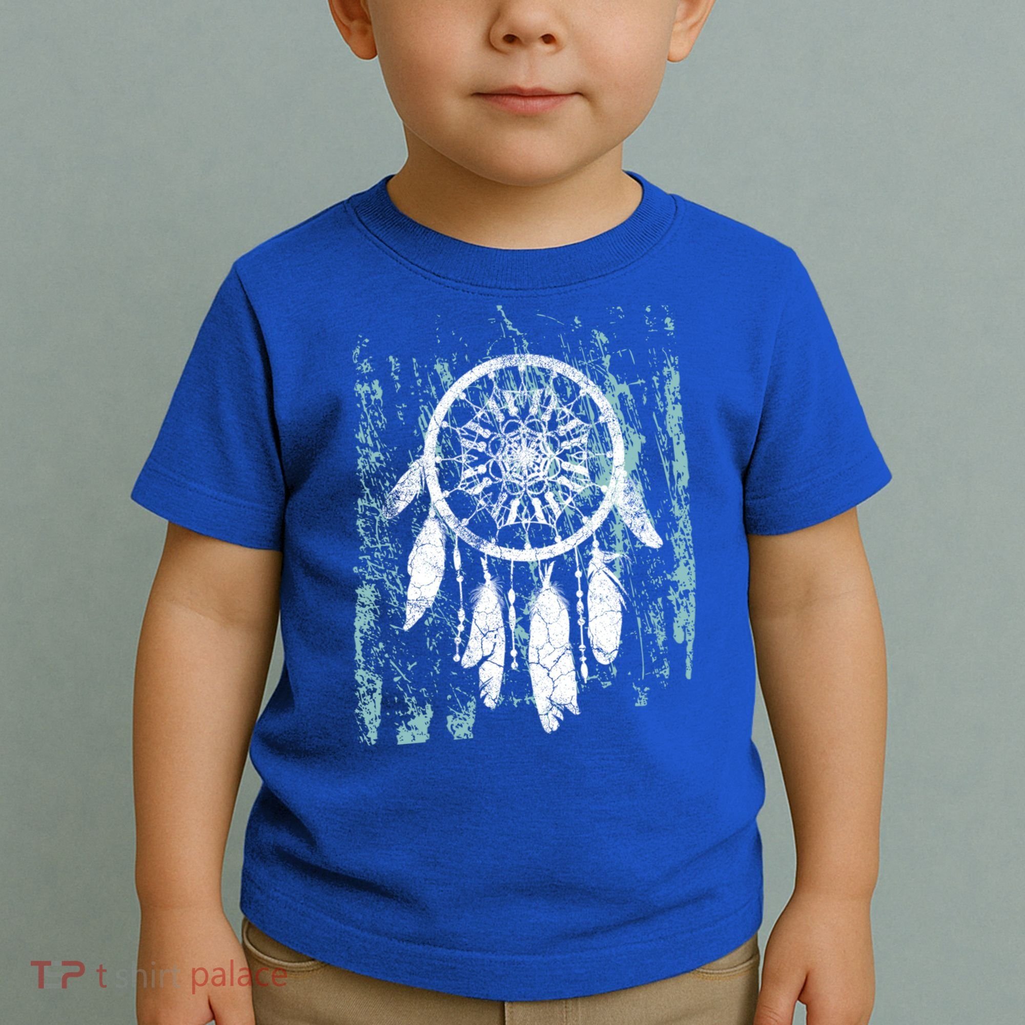 Dream Catcher Feathers Tribal Native American Boho Tapestry Gift Toddler T-Shirt