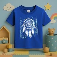 Dream Catcher Feathers Tribal Native American Boho Tapestry Gift Toddler T-Shirt thumb 3