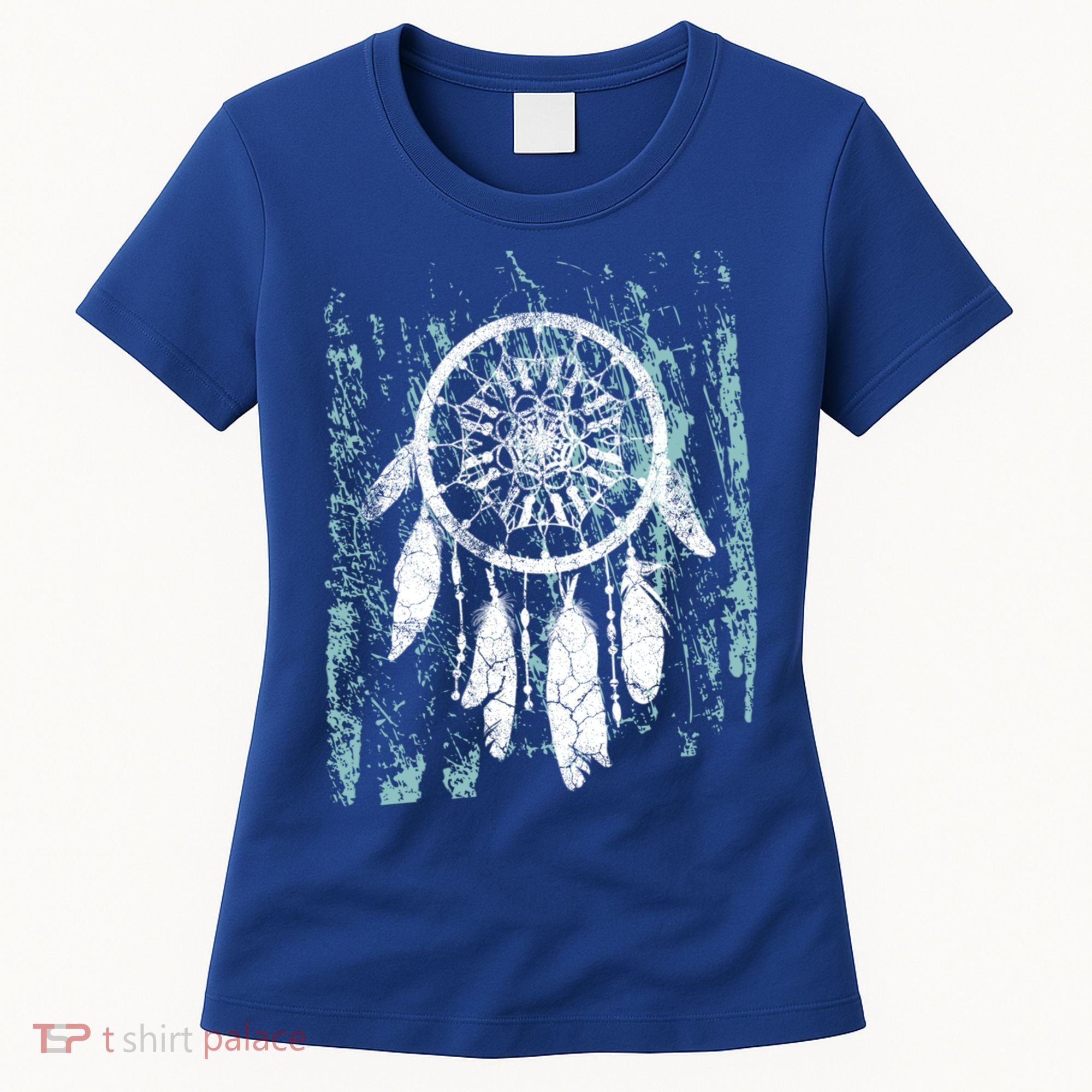 Dream Catcher Feathers Tribal Native American Boho Tapestry Gift Women's T-Shirt