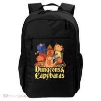 Dungeons & Capybaras Funny Capybara Lover Backpack thumb 0