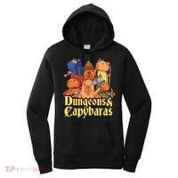 Dungeons & Capybaras Funny Capybara Lover Women's Hoodie thumb 0