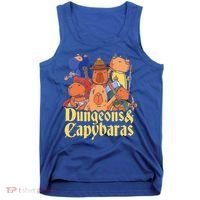 Dungeons & Capybaras Funny Capybara Lover Tank Top thumb 0