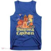 Dungeons & Capybaras Funny Capybara Lover Tank Top thumb 0