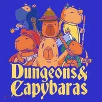Dungeons & Capybaras Funny Capybara Lover Tank Top thumb 6