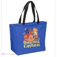 Dungeons & Capybaras Funny Capybara Lover Tote Bag thumb 2