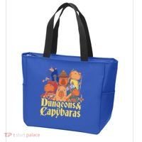 Dungeons & Capybaras Funny Capybara Lover Tote Bag thumb 3