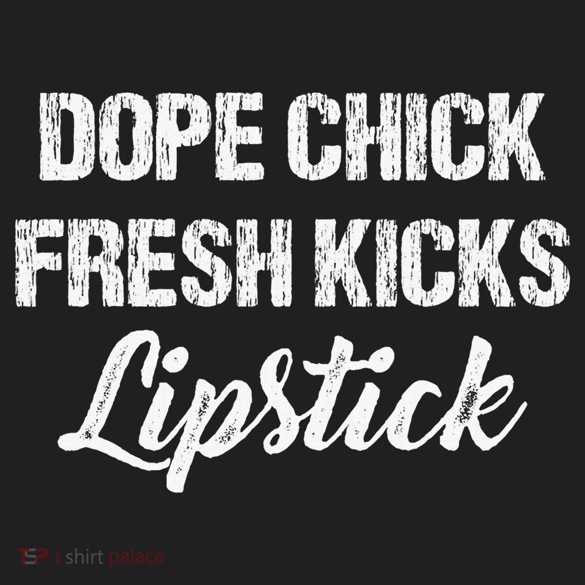 Dope Chick Fresh Kicks Lipstick Funny Saying Hat