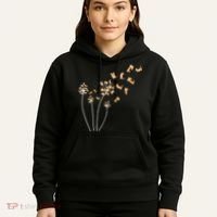 Dandelion Corgi Flower Cute Dog Lovers Hoodie thumb 5