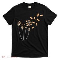 Dandelion Corgi Flower Cute Dog Lovers T-Shirt thumb 0