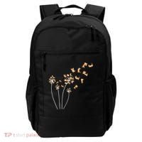 Dandelion Corgi Flower Cute Dog Lovers Backpack thumb 0
