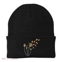 Dandelion Corgi Flower Cute Dog Lovers Beanie thumb 0