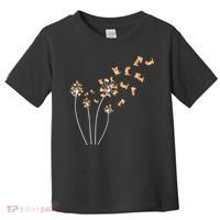 Dandelion Corgi Flower Cute Dog Lovers Toddler T-Shirt thumb 0