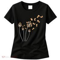 Dandelion Corgi Flower Cute Dog Lovers Women's T-Shirt thumb 0