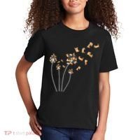 Dandelion Corgi Flower Cute Dog Lovers Kids T-Shirt thumb 2