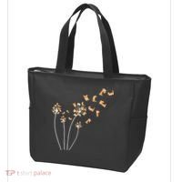 Dandelion Corgi Flower Cute Dog Lovers Tote Bag thumb 3