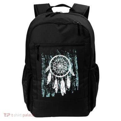 Dream Catcher Feathers Tribal Native American Boho Tapestry Meaningful Gift Backpack